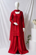 Ruby Red square neck