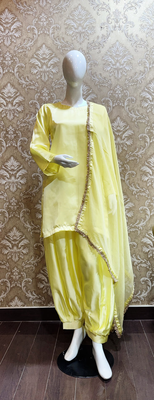 Butter Yellow Dosti set