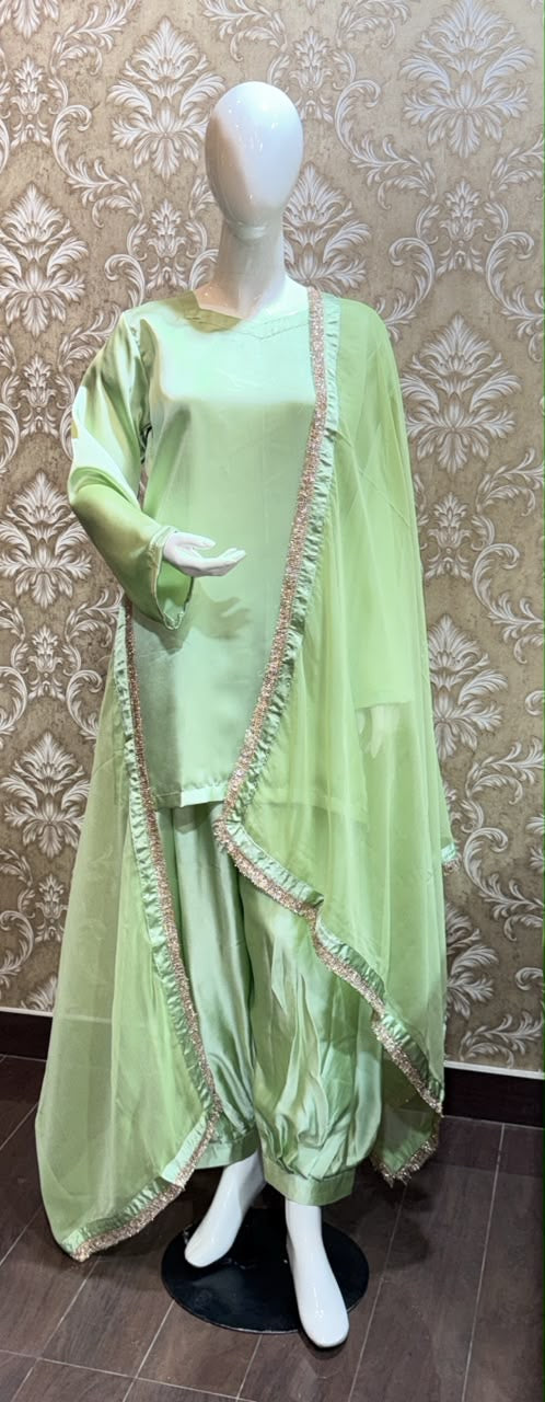 Pistachio green Dosti collection