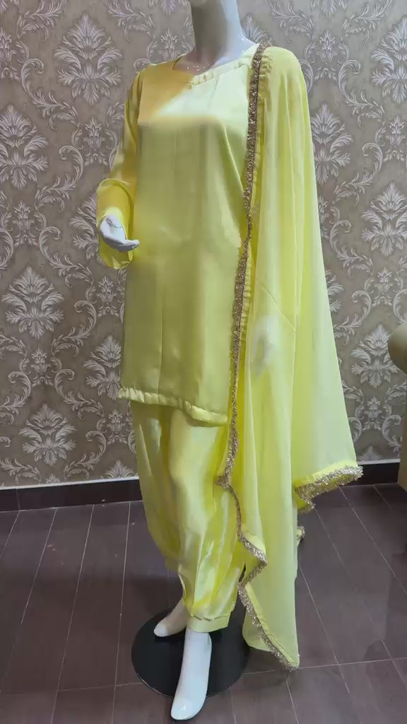 Butter Yellow Dosti set