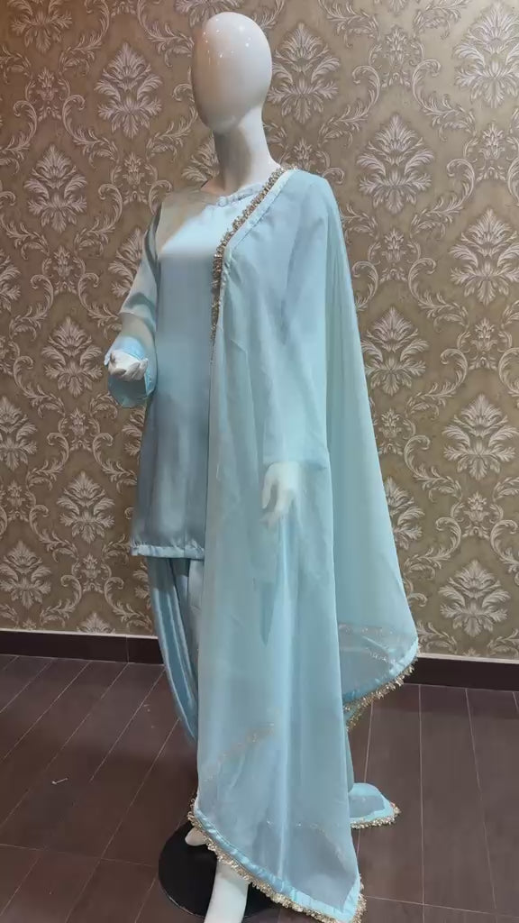 Ice Blue Dosti collection